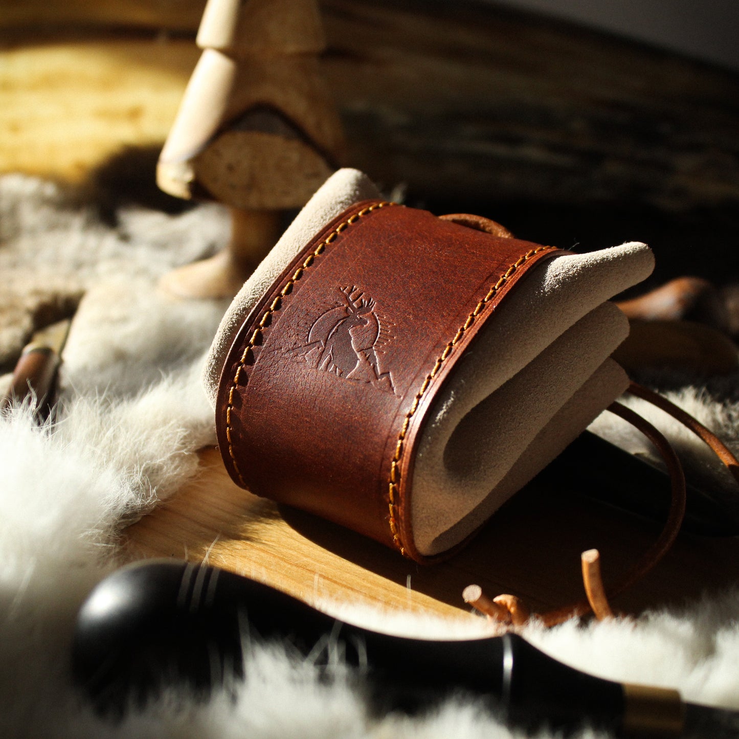 Le Mercator - Bourse en Cuir