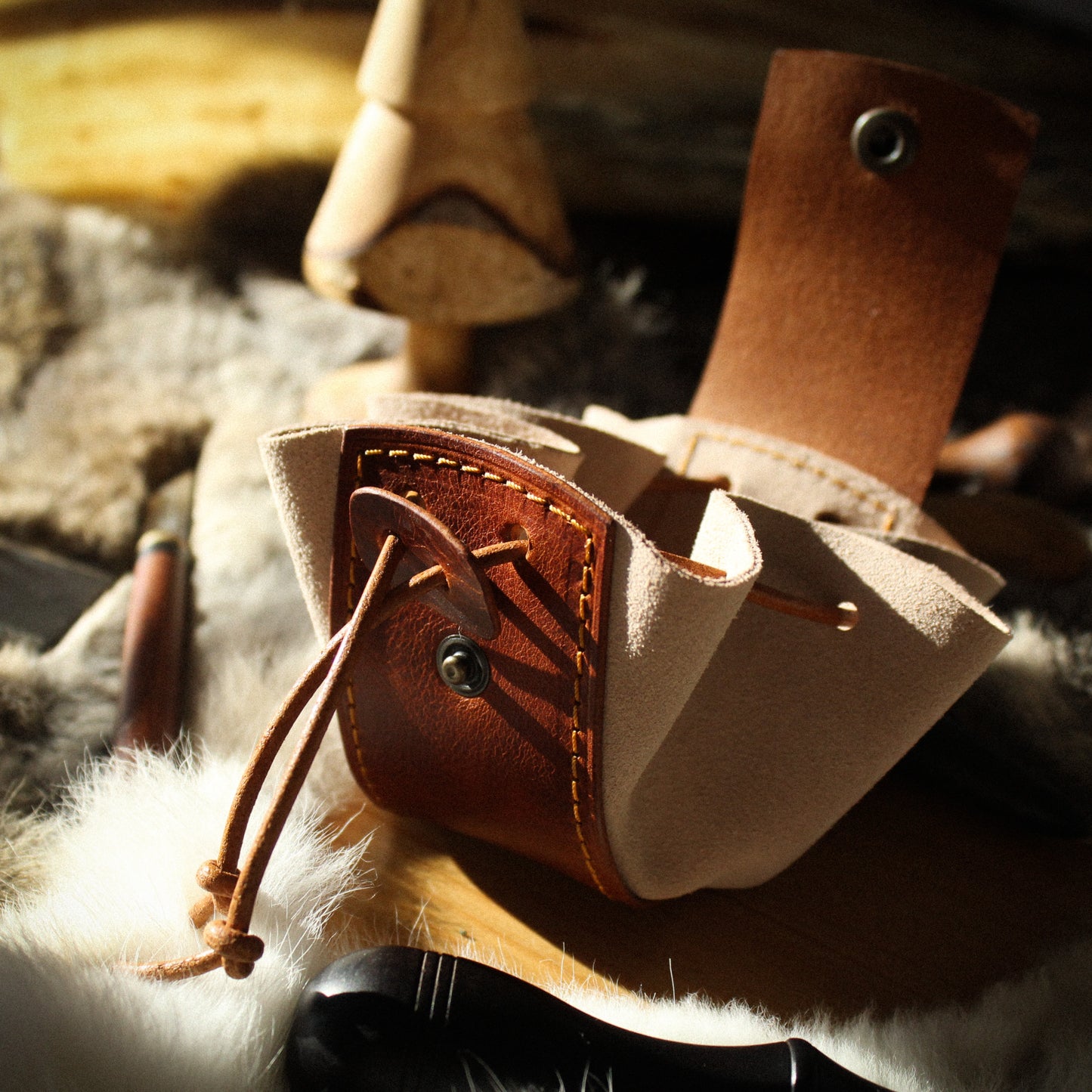 Le Mercator - Bourse en Cuir