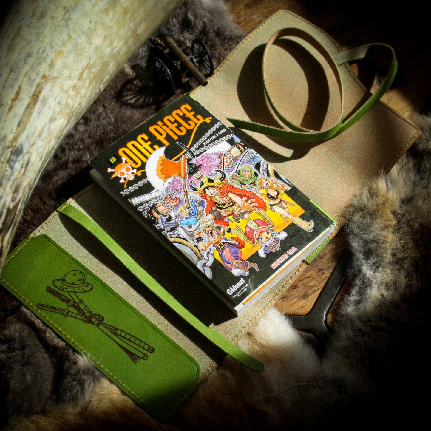 L'Aventurier - Couvre Manga gravure One Piece