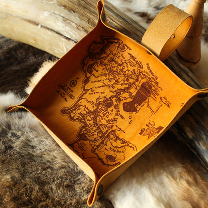 Le Hazard - Plateau de Dés - Gravure Seigneur des Anneaux