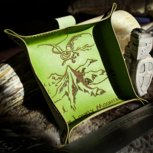 Le Hazard - Plateau de Dés - Gravure Erebor