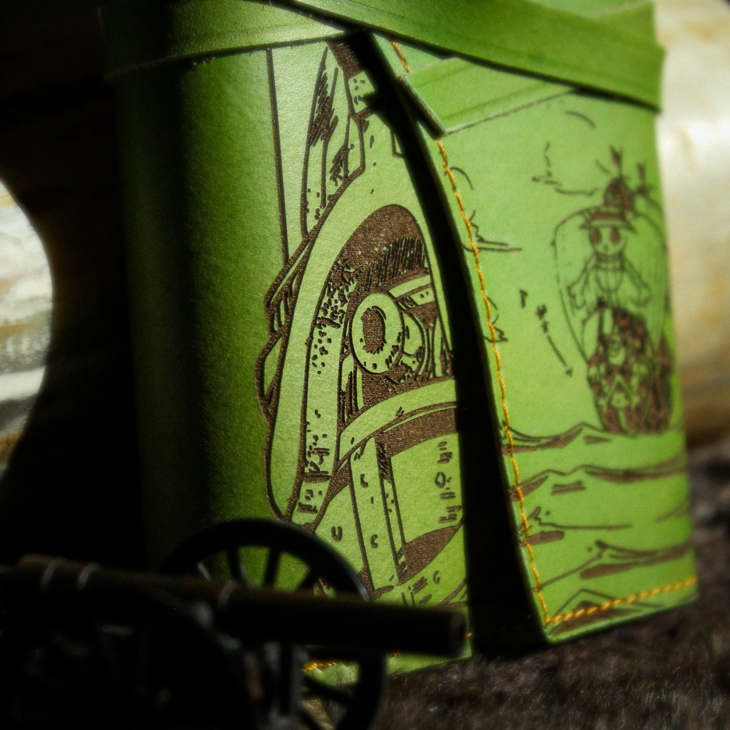 L'Aventurier - Couvre Manga gravure One Piece