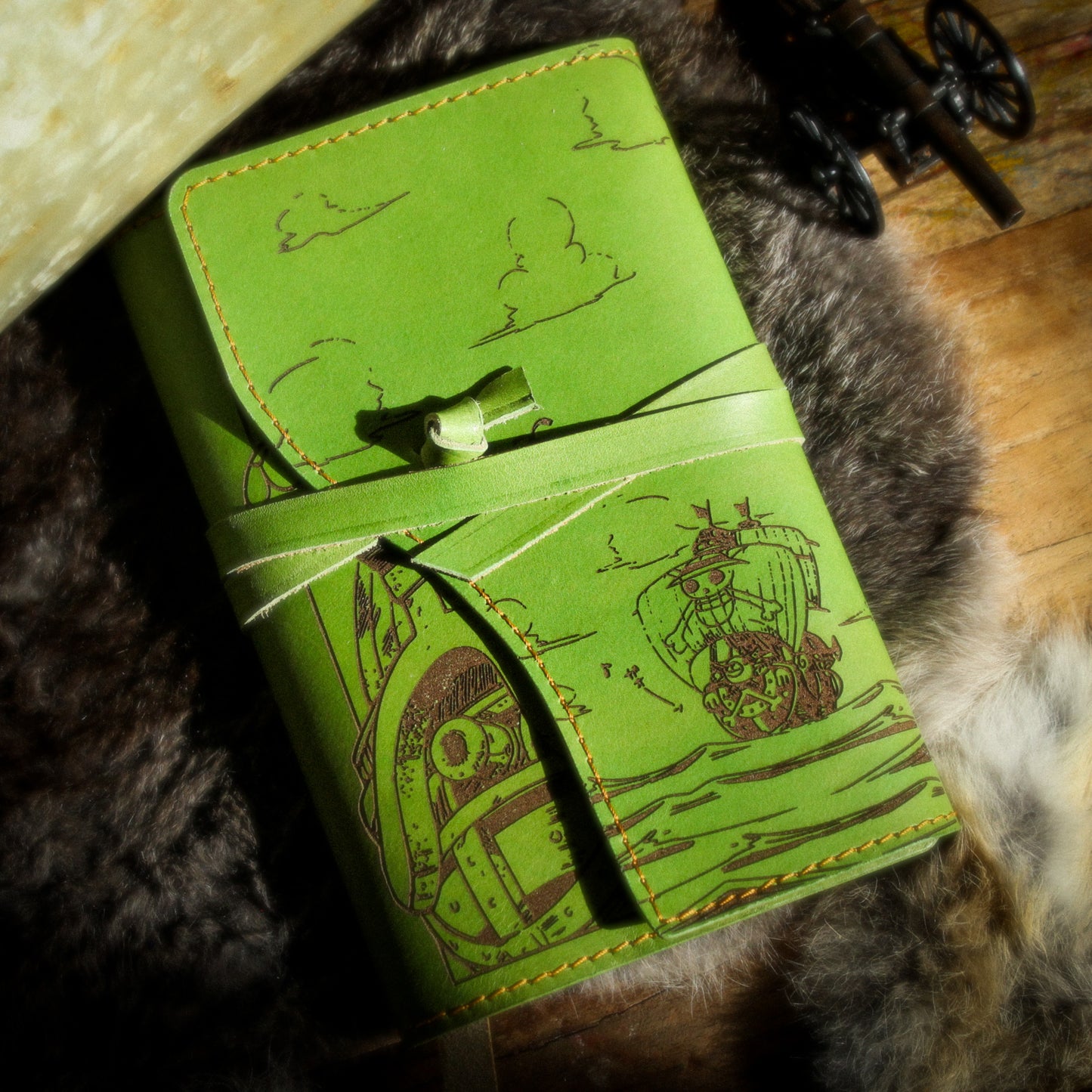 L'Aventurier - Couvre Manga gravure One Piece