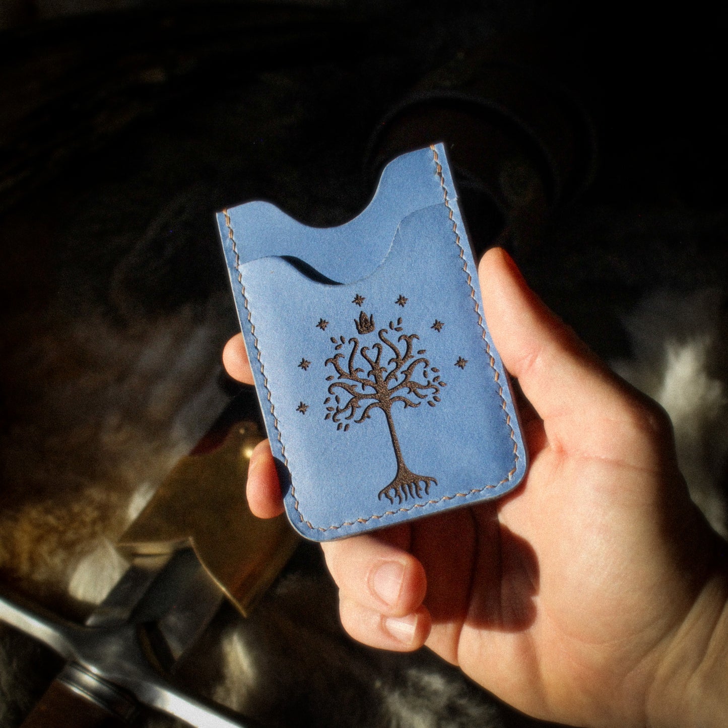 Le Feutré Arbre Blanc de Numenor - Porte-Cartes